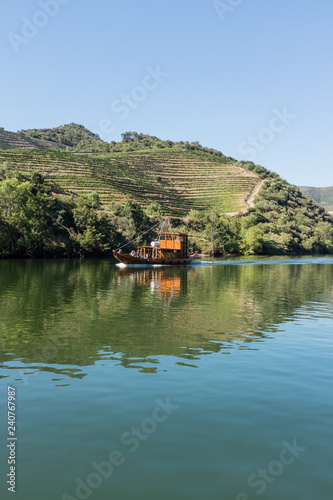 Rabelo on Douro River, Portugal