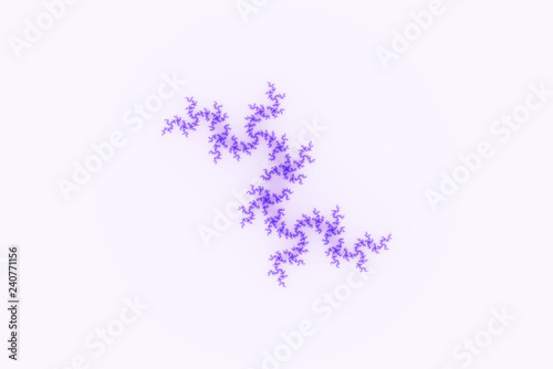 Julia fractal abstract geometrical wallpaper background with hypnotic shapes