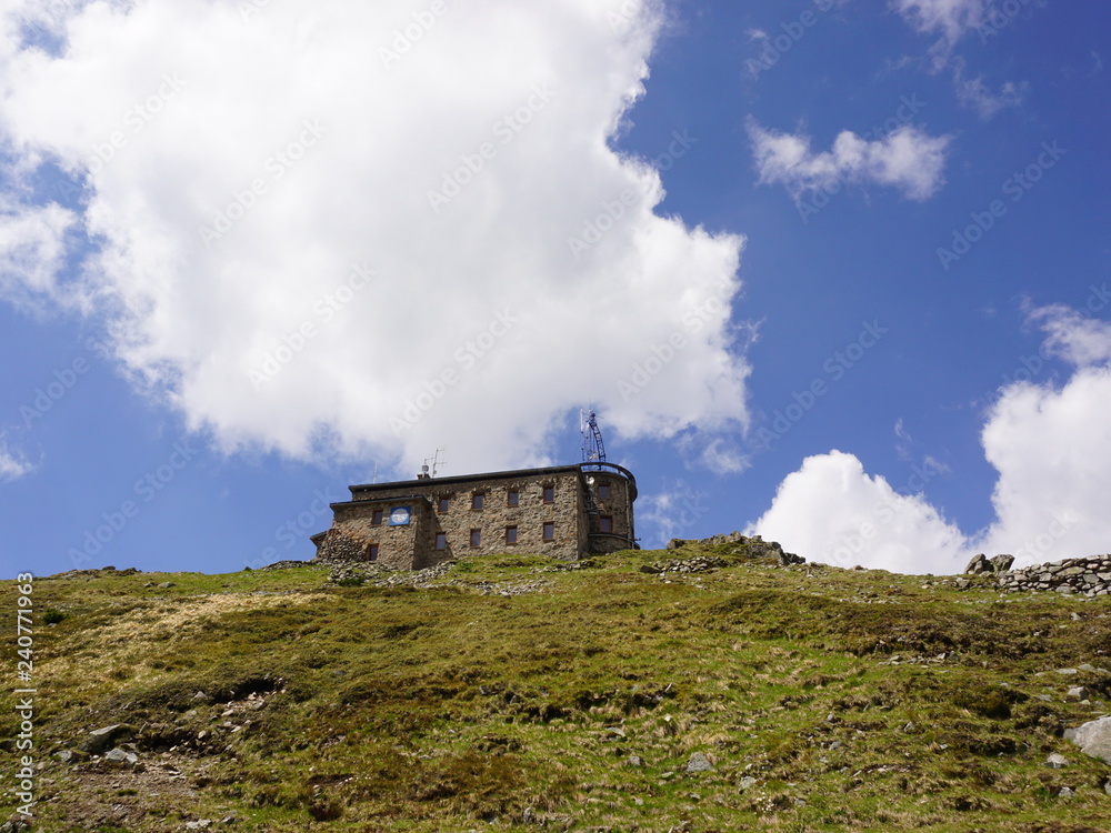 The Meteorological Observatory on Kasprowy Wierch. Tatra Mountains, Poland