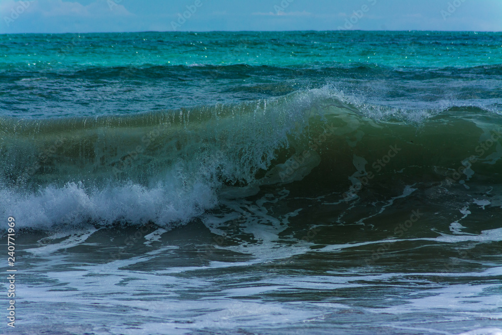 Wave near the beach