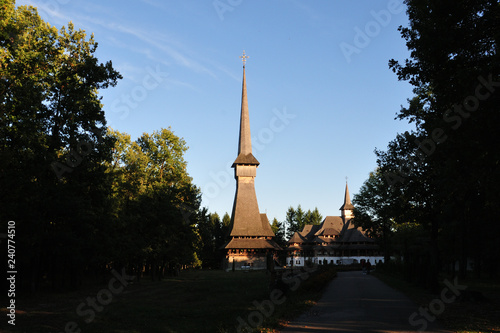 Sapanta Peri Kloster; höchster Holzkirchturm der Welt; Rumänien; Romania