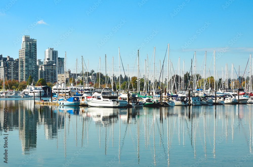 Vancouver Harbor Yacht Port - Canada