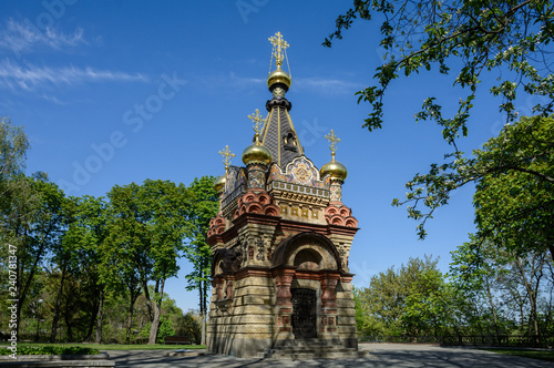 Chapel in the Gomel Park. Belarus © TATIANA