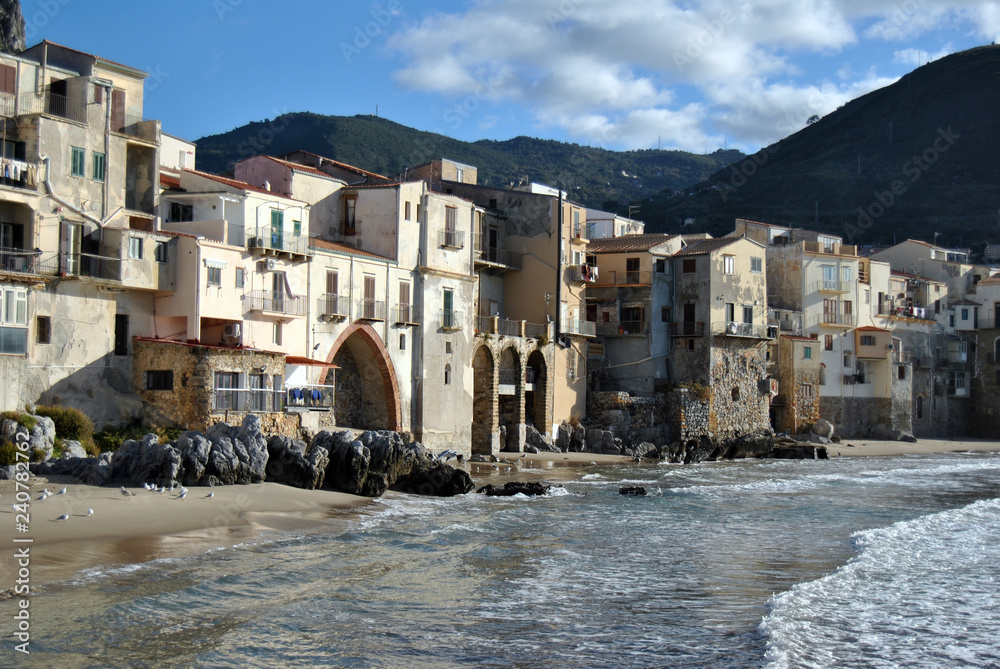 Case sulla spiaggia