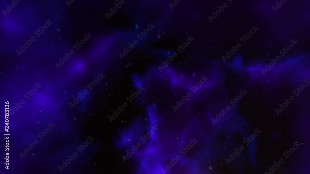 space nebula tunel background loop animation