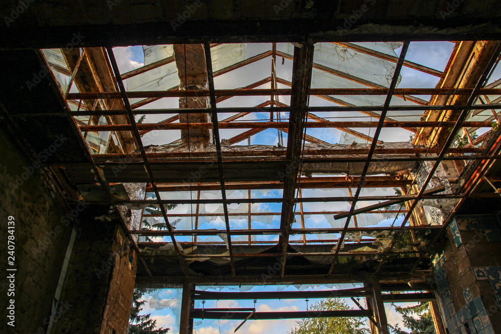 Ruins of Beelitz-Heilstätten Lost place Berlin Brandenburg;