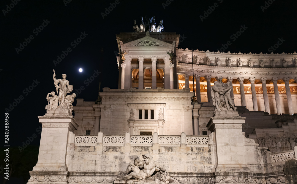 Fototapeta premium Altar of the Fatherland in Rome, Italy