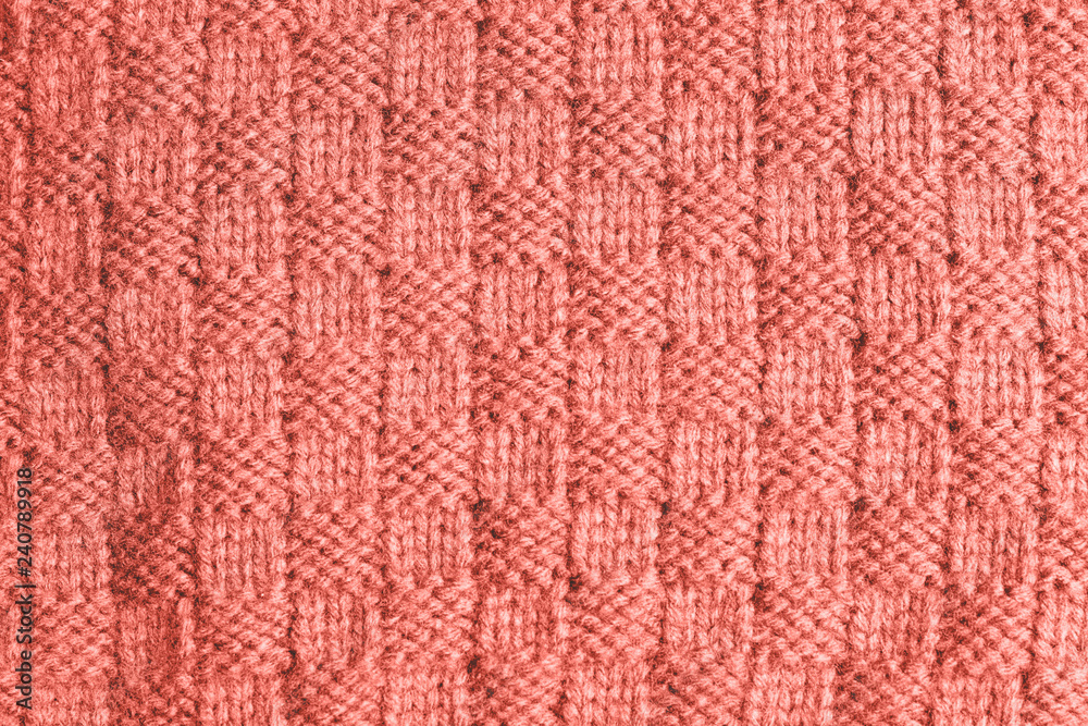 Texture of knitted fabric.