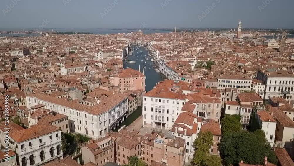 Venice Italy in a midday light from up above Venice Italy in a midday light from up above