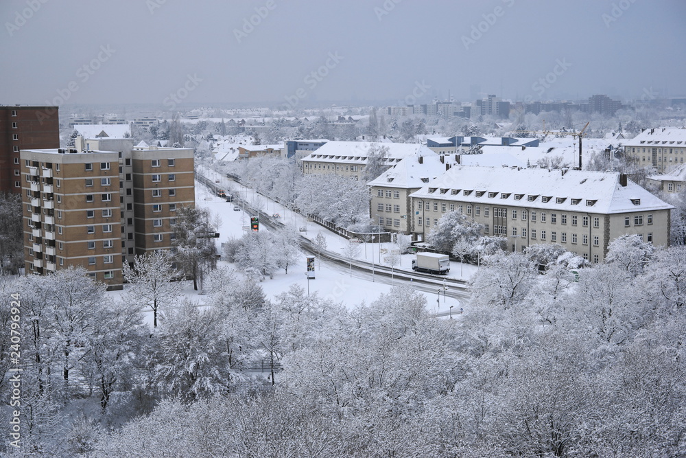 Obraz premium winter in hannover