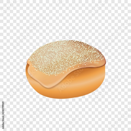 Jewish bakery icon. Realistic illustration of jewish bakery vector icon for web design for web design