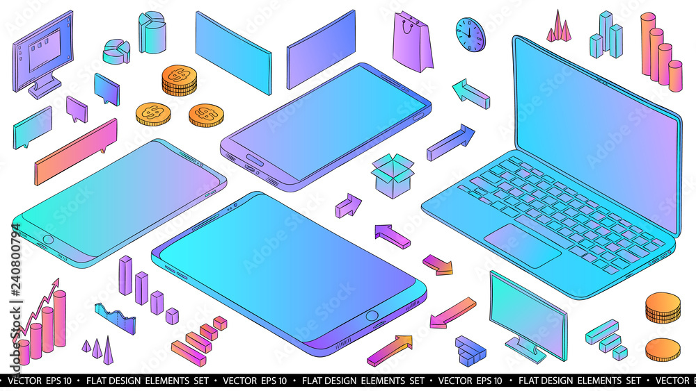 custom made wallpaper toronto digitalIsometric doodles set. Gadget. Computer. Smartphone. Lap top. Mobile. Tablet. Marketing. Infographic. Web. Business. Online shoping. Customer. Modern isometric sketches collection.