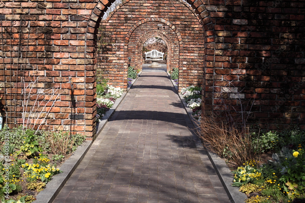 Fototapeta premium 英国風庭園