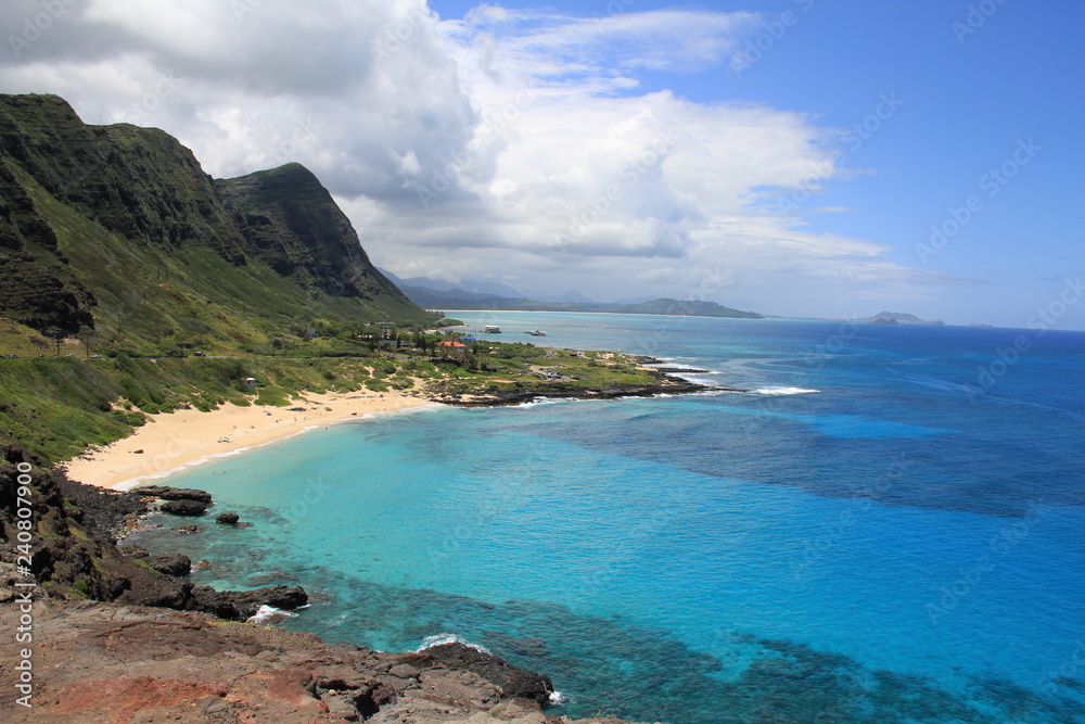 Fototapeta premium coast of oahu