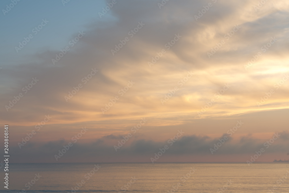 Clear bright blue sky with sunny clouds - perfect for background. Blue, white pastel heaven in soft focus. Simple shot of peaceful and beautiful nature. Opened, minimalist view out of windows. - Image Clear bright blue sky with sunny clouds - perfect for background. Blue, white pastel heaven in soft focus. Simple shot of peaceful and beautiful nature. Opened, minimalist view out of windows. - Image