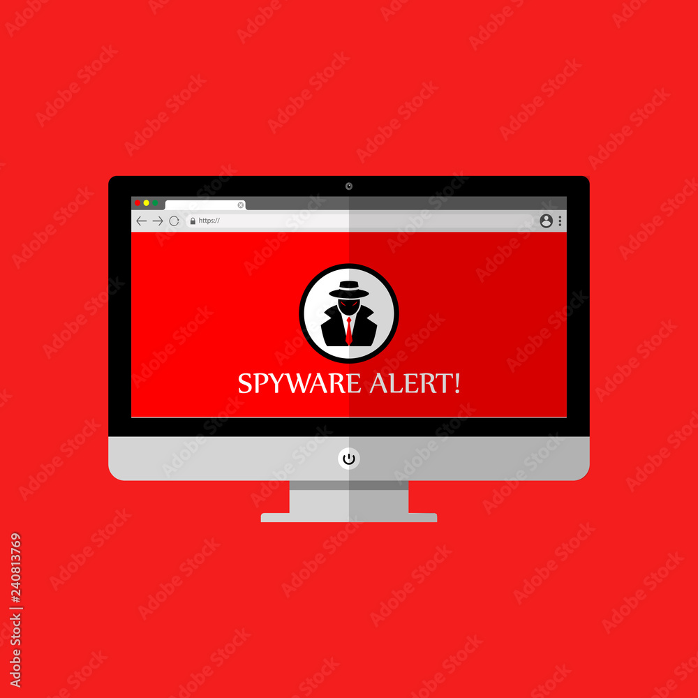Flat icon spy ware, useful icon for any apps. Flat icon spy ware, useful icon for any apps.