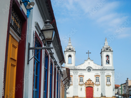 Igreja Histórica em Minas Gerais Brasil