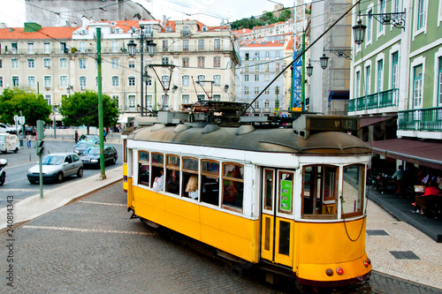 Public Tramcar - Lisbon - Portugal
