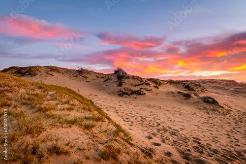 Fototapeta Naklejka Na Ścianę i Meble -  Sunset from Marina Dunes Park