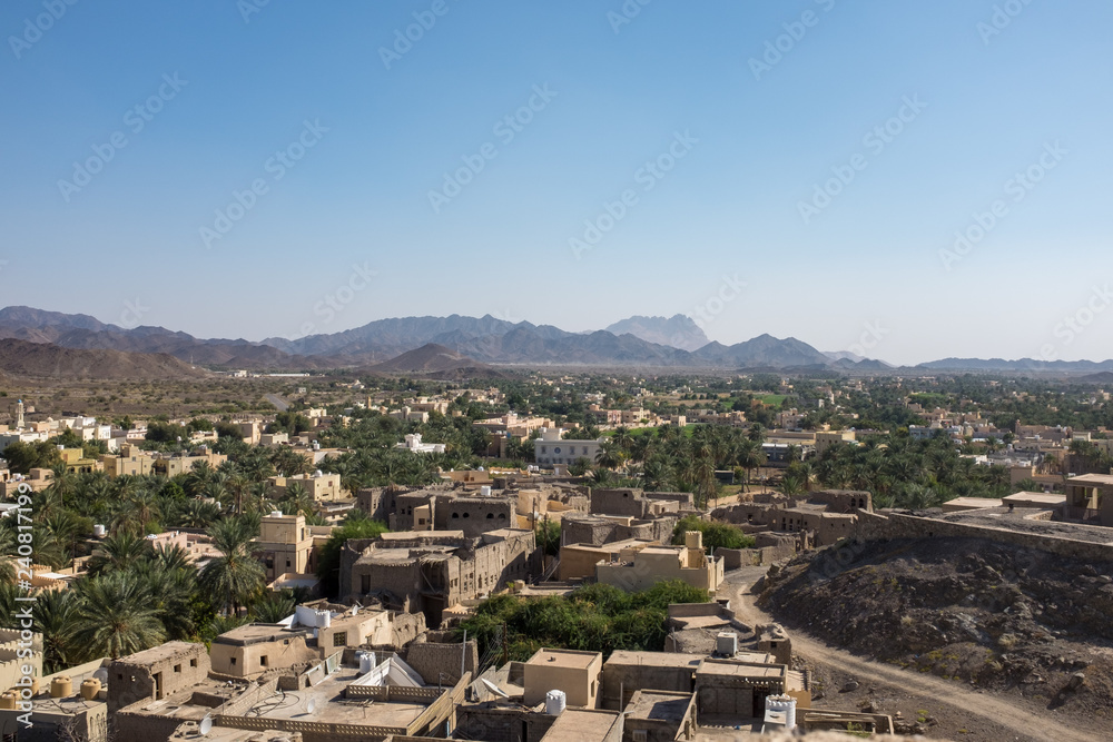 View over Bahla, Sultanate of Oman