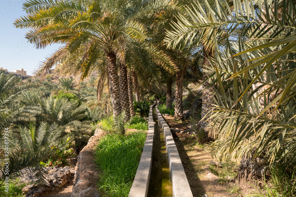 Falaj irrigation system in Oman Falaj irrigation system in Oman
