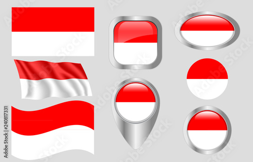 Free Download Flag of Indonesia - GFXLoad