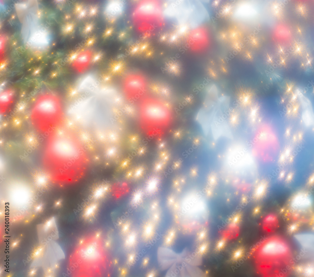 Christmas blurry background