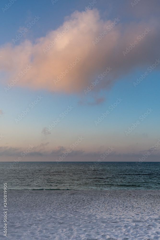 Sunrise on the beach