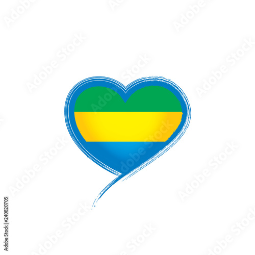 Free Download Gabon flag, vector illustration on a white background. - GFXLoad
