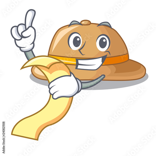 With menu cork het located in table chacter