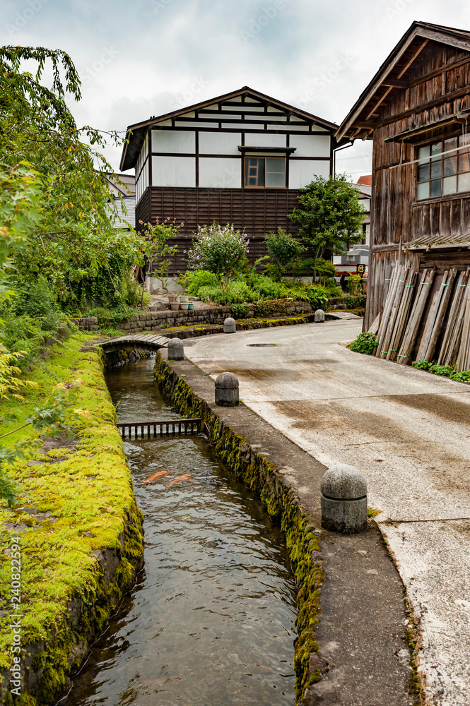 A beautiful Japanese town kaneyama