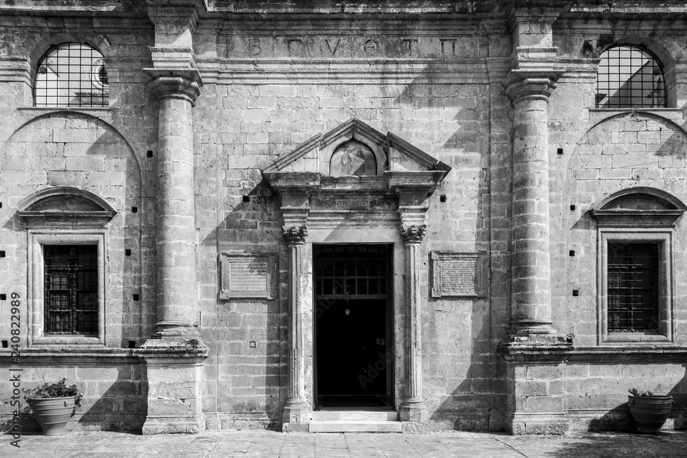 Doorway of ancient building Crete Greece Europe Doorway of ancient building Crete Greece Europe