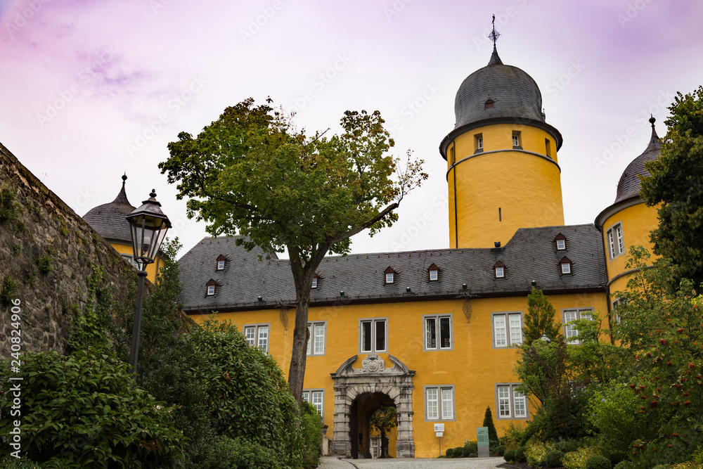  Castle Montabaur outside, Germany