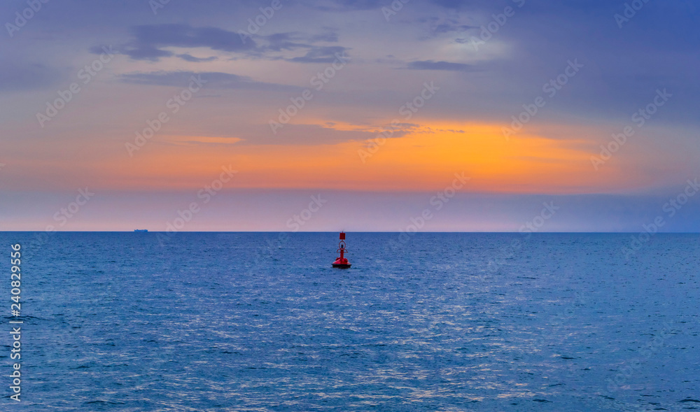 Harbor of Umag,, Croatia