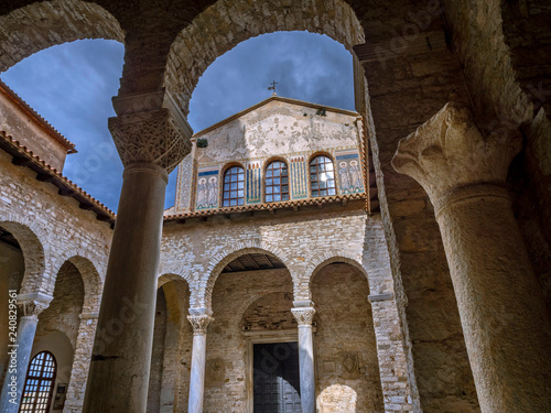 Euphrasian Basilica in Porec, Istria, Croatia