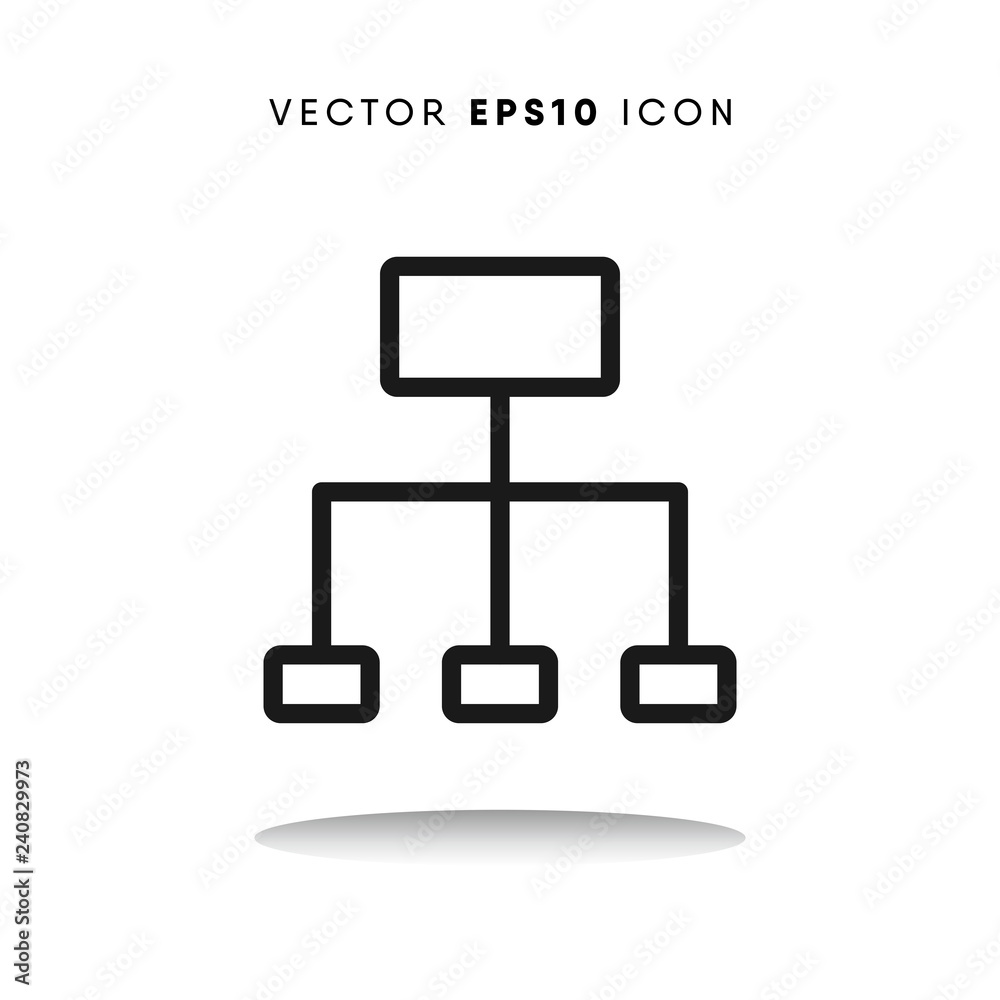 Organization vector icon Organization vector icon