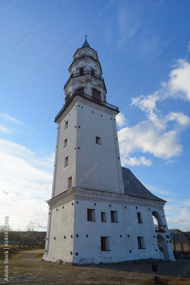 Невьянская наклонная башня заводовладельца Демидова