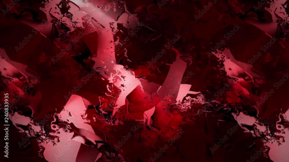 Abstract 7 Red Shards is an abstract animated texture in motion with a ...