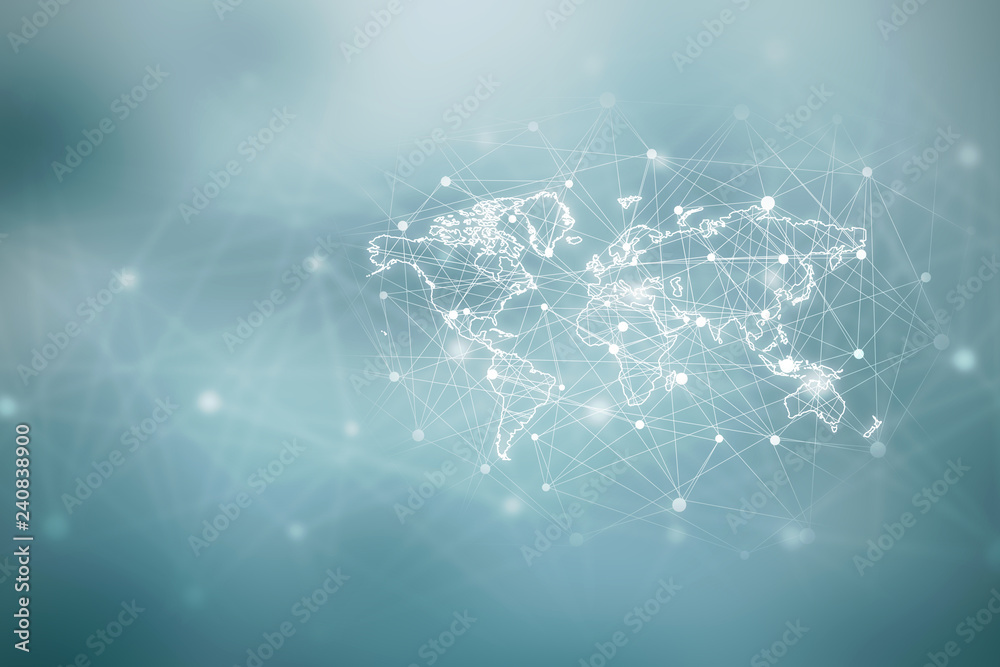 2d illustration world map abstract background 2d illustration world map abstract background