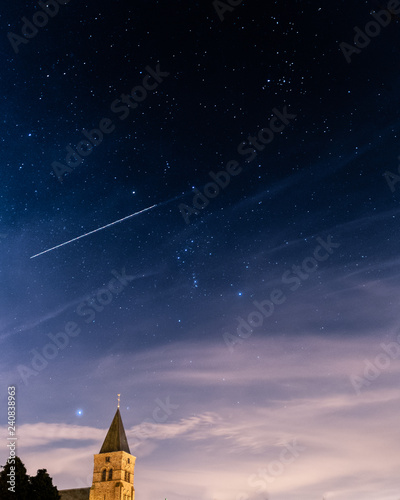 moon and stars