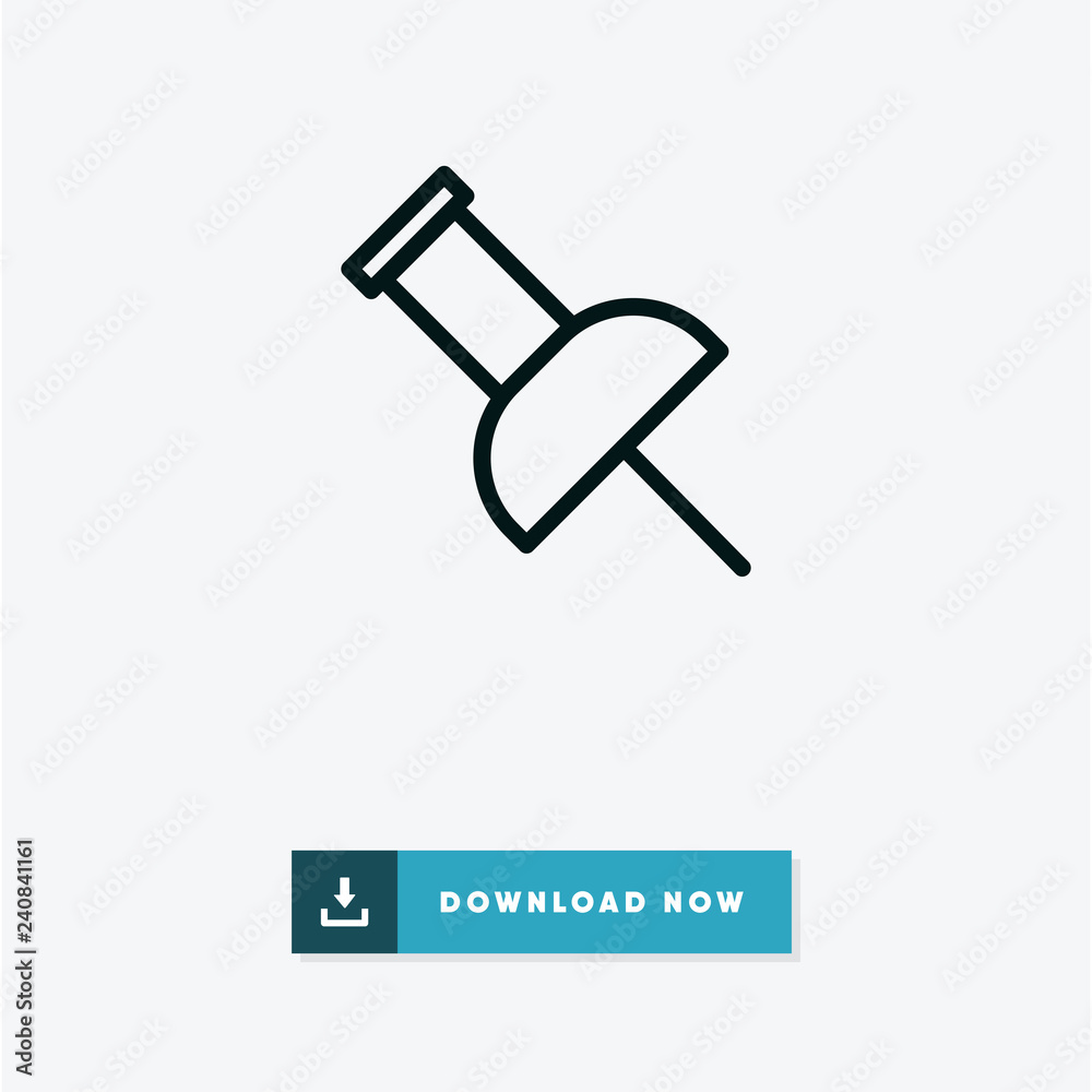 Push vector icon Push vector icon
