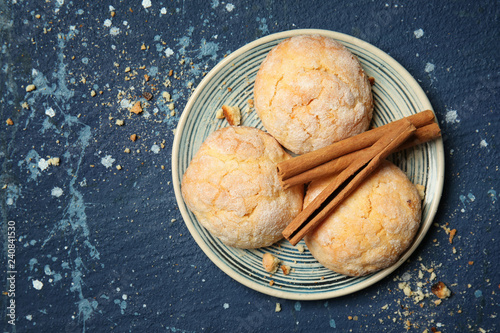 Homemade sugar cookies with...