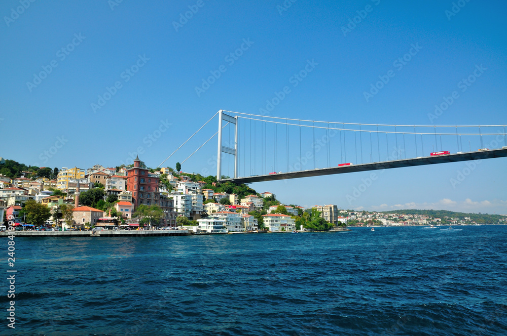 A Beautiful Piece of Heaven as Seen from a Cruise on Bosphorus A Beautiful Piece of Heaven as Seen from a Cruise on Bosphorus