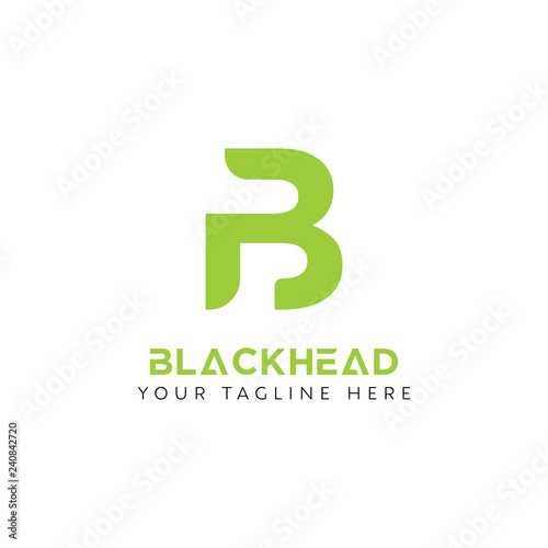 Modern icon design B letter shape element. Best for identity and logotypes. - Vector