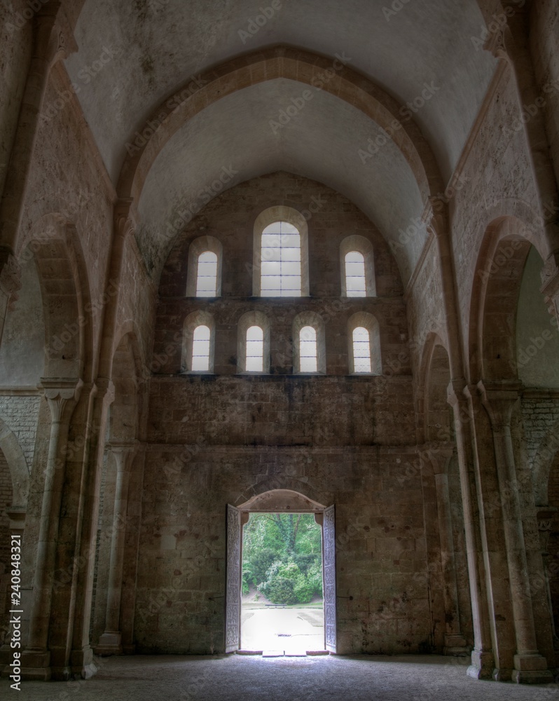 Abbaye de Fontenay à Marmagne, Côte-d'Or, France