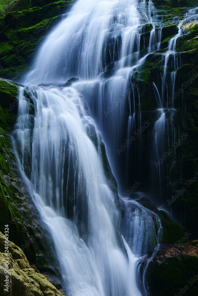 Kamienczyk Waterfall. Karkonosze National Park. Poland