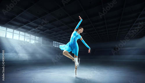 Bilde på lerret Figure skating