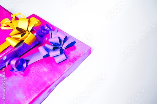 gift box on white background