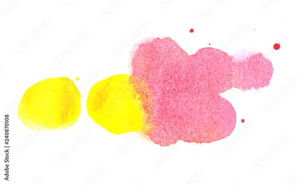 Watercolour brush isolated on white background Watercolour brush isolated on white background