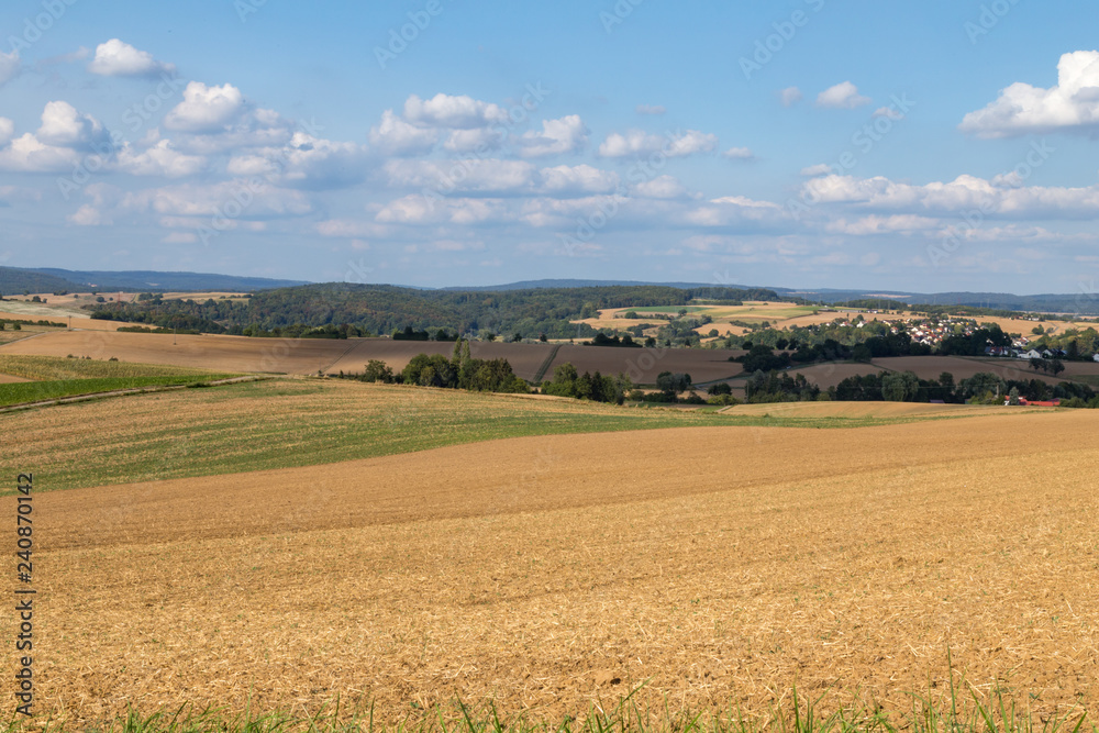 rural german landscape Kraichgau